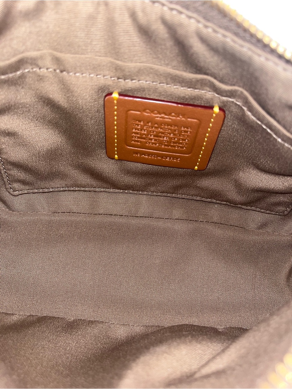 Coach teri shoulder bag with floral embroidery - Picture 6 of 11